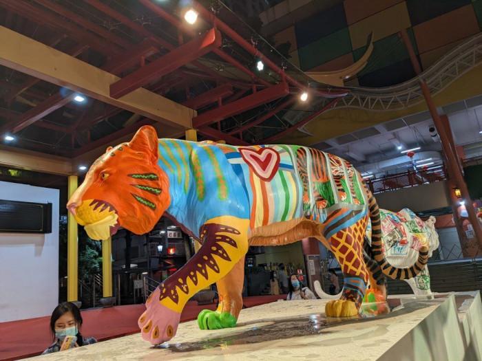 Các nước châu Á trang trí linh vật hổ như thế nào?-14