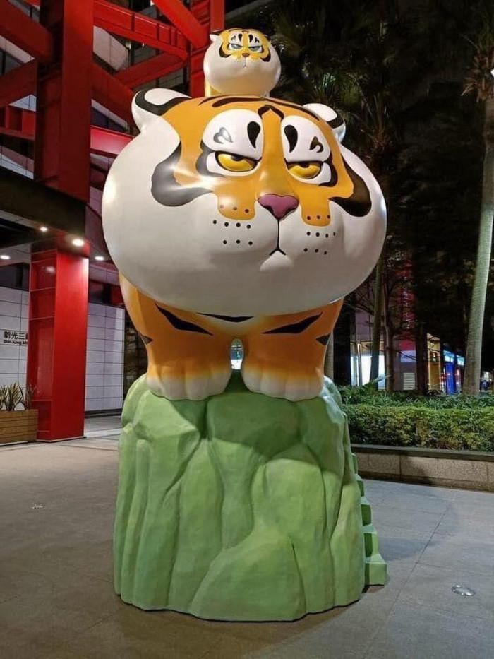 Các nước châu Á trang trí linh vật hổ như thế nào?-18