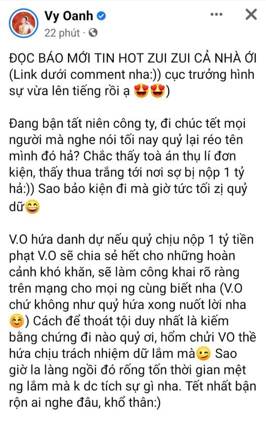 Vy Oanh mỉa CEO: Nếu cạn tiền nộp phạt, ân xá cho nộp dần-4