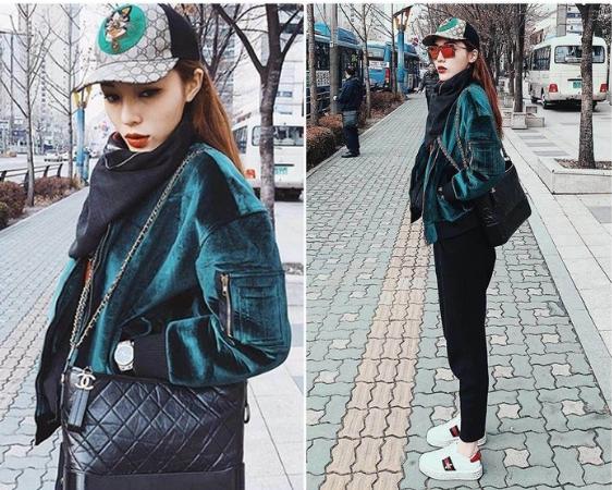 Mùa đông, ngại gì mà không quàng khăn gió ấm như Kỳ Duyên, Lệ Quyên-2