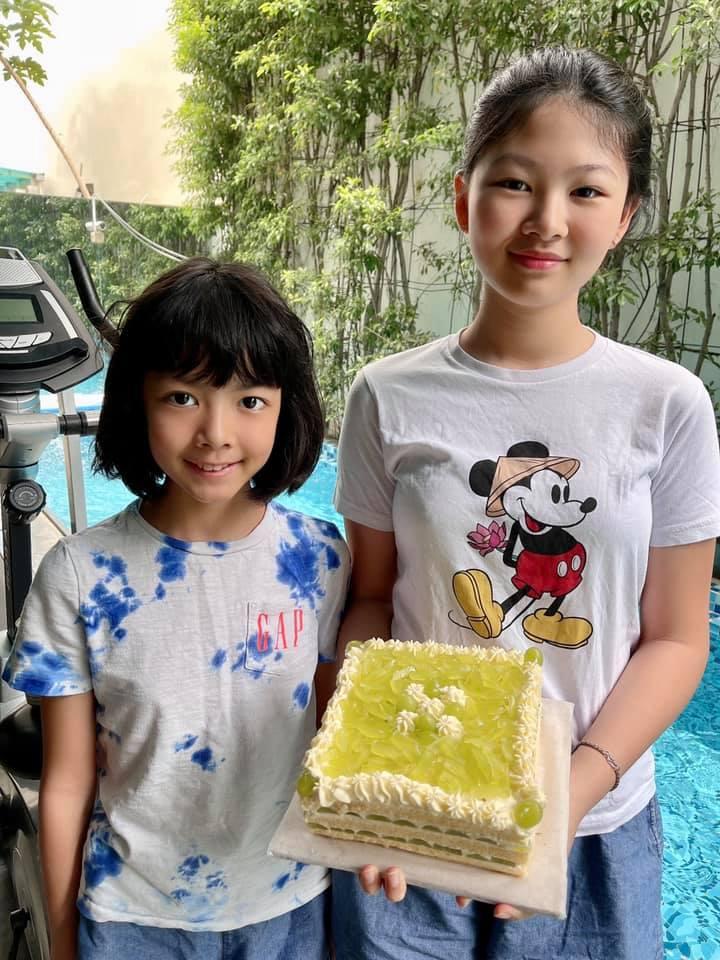 Cặp nhóc tỳ nhà Bình Minh trổ mã ngỡ ngàng như thiếu nữ-4