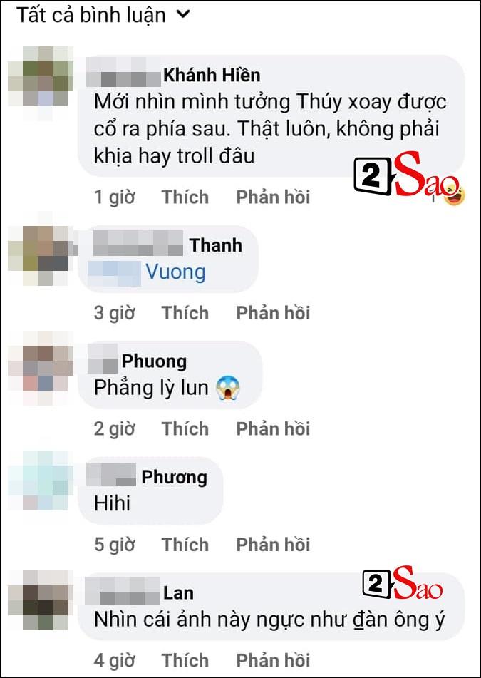 Lê Thúy khoe phần lớn ngực vẫn bị phán như đàn ông-4