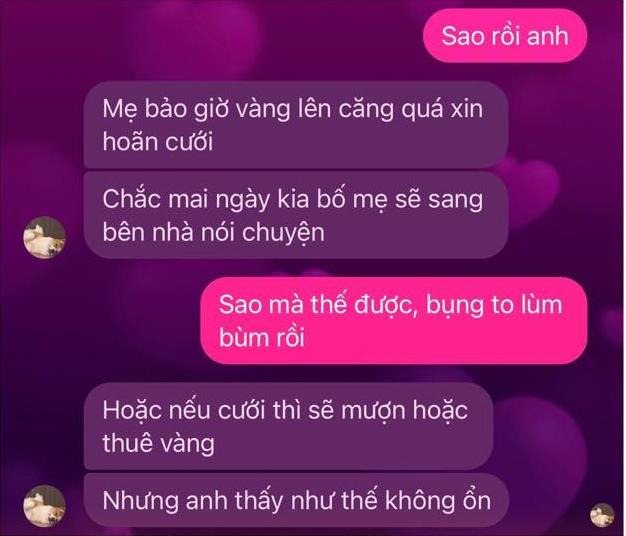 Nhà trai đòi hoãn cưới vì vàng tăng phi mã, chốt 2 phương án đến lạ!-2