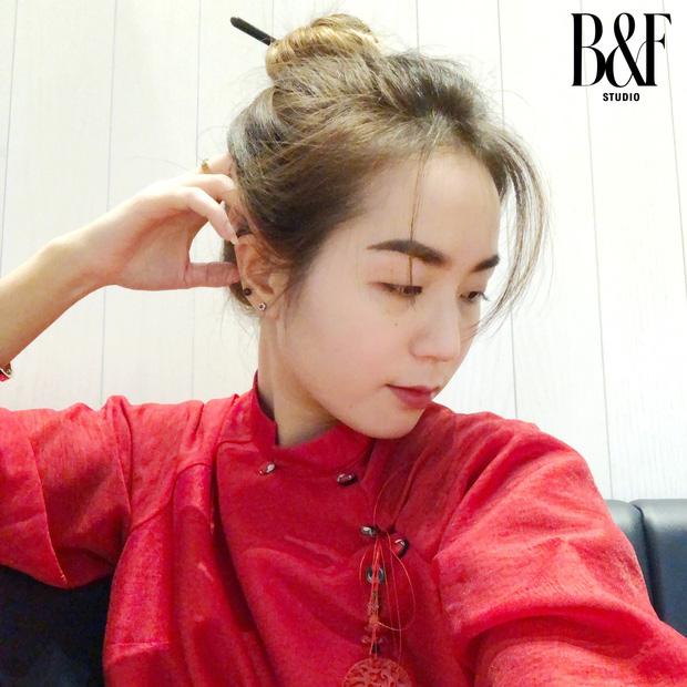 Đừng chỉ xõa tóc khi mặc áo dài, có đến 3 kiểu khác siêu xinh bạn nên thử-2