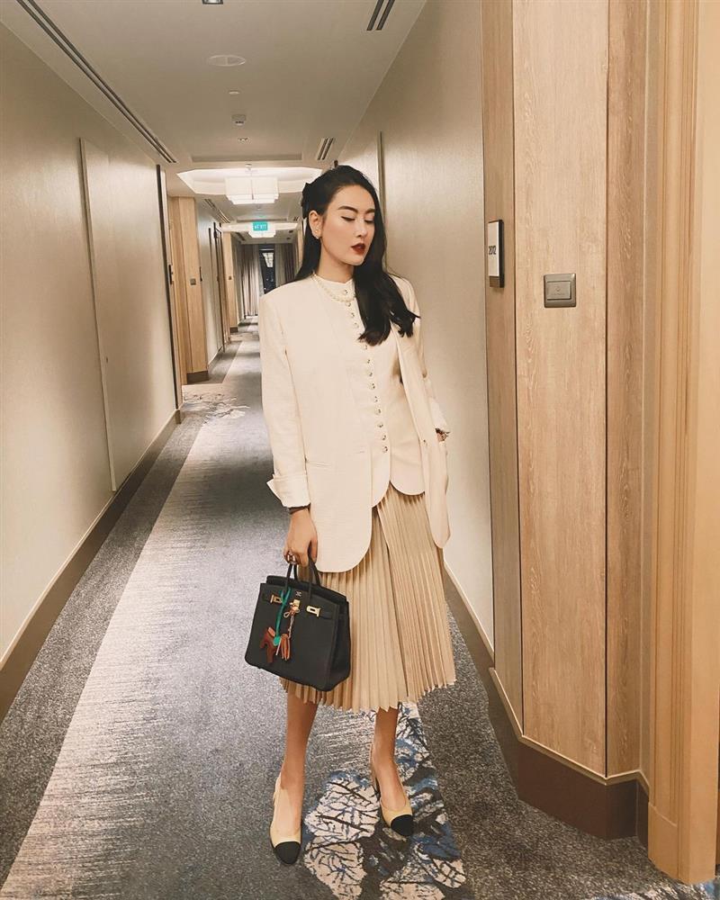 Mix đồ Tết mà thiếu váy be nhã nhặn như Hà Tăng, Tóc Tiên là sai quá sai!-8