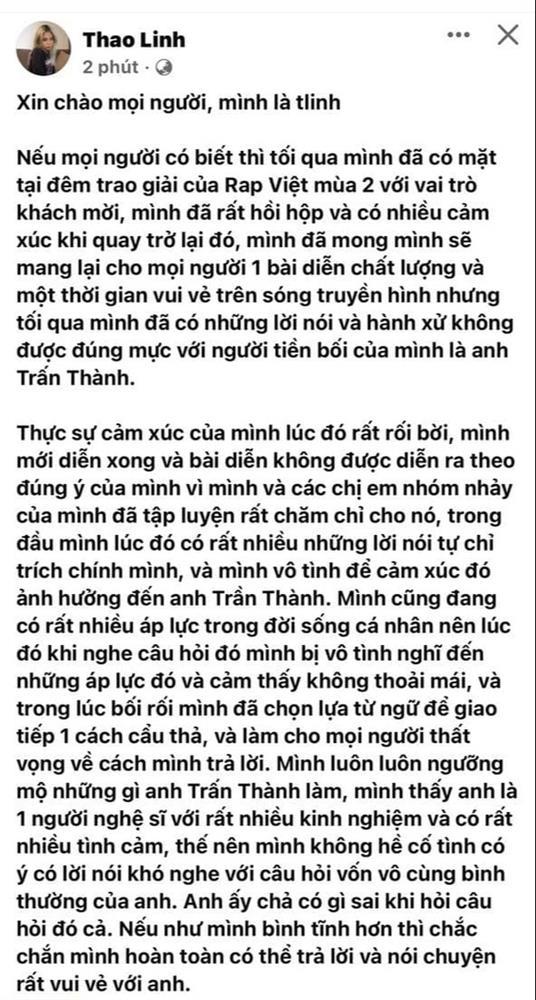 Mẹ tlinh nhắc đến Trấn Thành, lên tiếng về ồn ào con gái-1