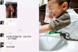 Con trai lén chụp ảnh bố tắm gửi vào group chat phụ huynh