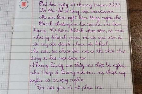 Nhóc lớp 2 tả tình yêu ông bà nội, câu chốt choáng váng-6