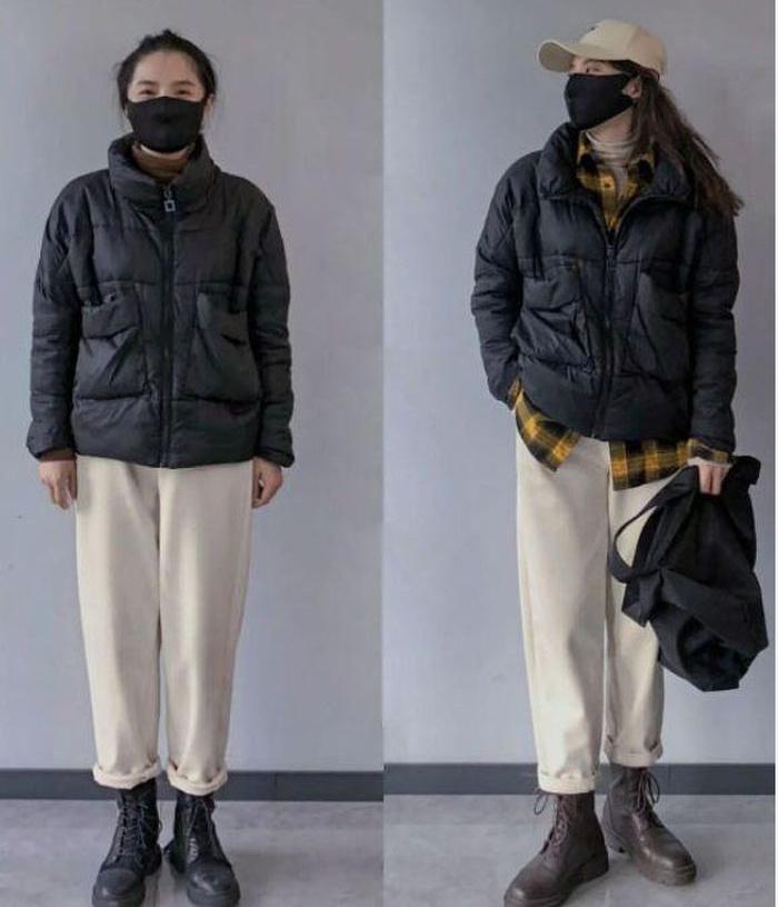 Tết lạnh lắm, mang ngay áo phao, áo dạ mix đồ chất lừ du xuân-4