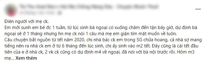Xin mẹ chồng mùng 4 Tết về ngoại, bà đốp 1 câu nàng dâu ngã ngửa-1