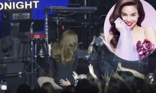 Trước Diễm My, nhiều sao Việt tái mào vì bị giật mic, sờ vùng kín-8