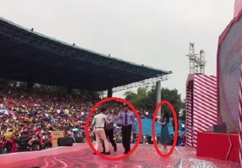 Trước Diễm My, nhiều sao Việt tái mào vì bị giật mic, sờ vùng kín-11