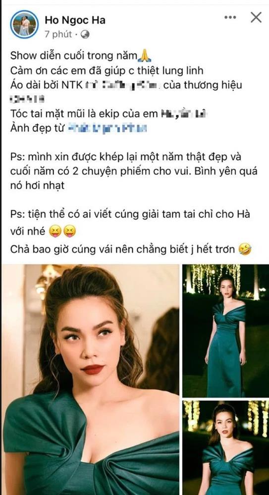 Hà Hồ kết thúc 2 thị phi cuối năm bằng 1 câu nói đi vào lòng người-4