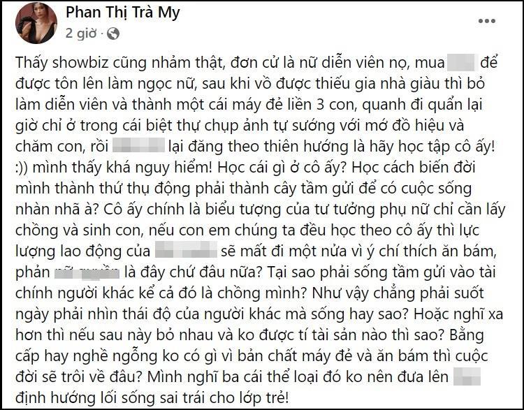Trà My xéo xắt sau khi Tăng Thanh Hà đăng ảnh 2 con chó-3