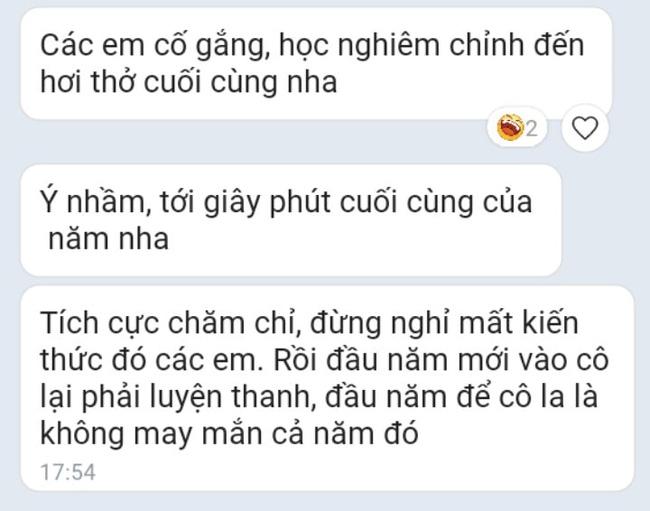 Cô giáo nhắc học sinh nghỉ Tết, viết sai 1 từ mà cả lớp hốt hoảng-1