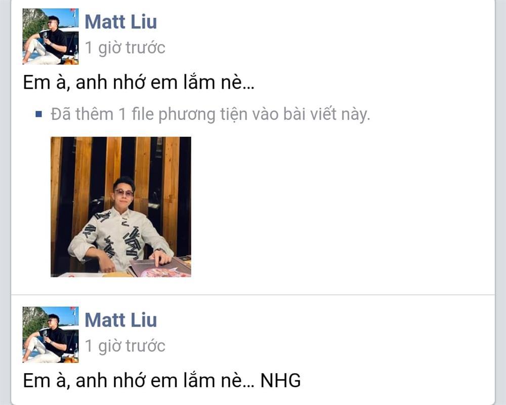 Matt Liu quá mê Hương Giang, đăng status phải sửa cho đã-2