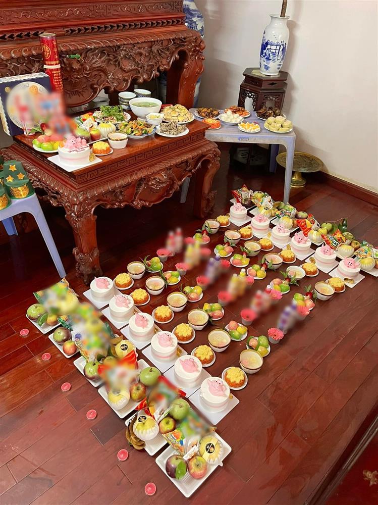 Tiệc đầy tháng tươm tất của con gái Tiến Dũng - Khánh Linh-4