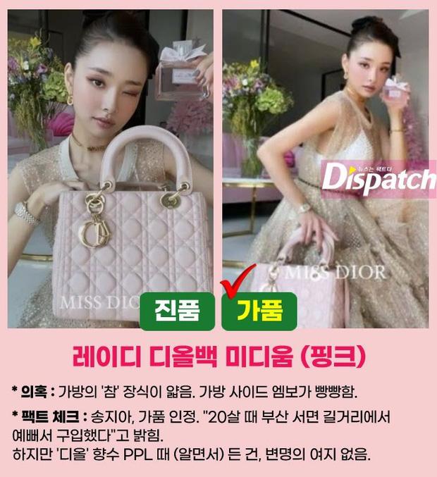 Song Ji A khai: Túi Chanel xịn, quần áo fake được tặng và mua online-3