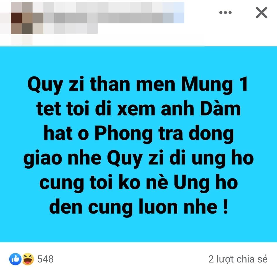 Nữ đại gia tuyên bố đến đêm nhạc Đàm Vĩnh Hưng mùng 1 Tết-2