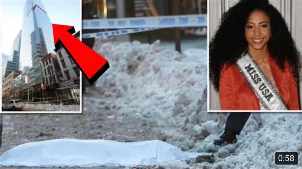 Hiện trường Hoa hậu Mỹ nhảy lầu: Xót xa thi thể nằm lạnh lẽo-4