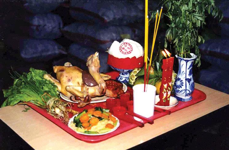 Cúng giao thừa trong nhà và ngoài trời chuẩn theo Văn khấn cổ-1