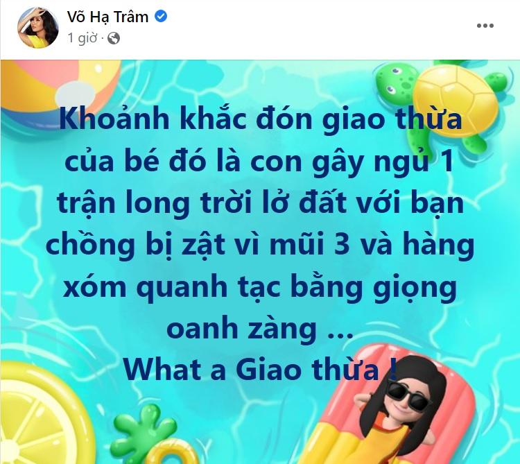 Sao Việt đón giao thừa: Ai cũng hân hoan trừ Võ Hạ Trâm-16