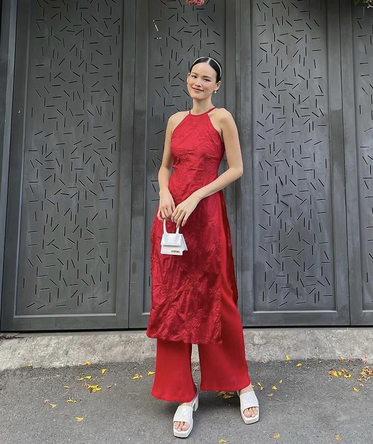 Cường Đô La - Đàm Thu Trang áo dài đôi, Minh Tú lạc quẻ-3