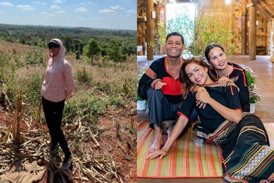 H'Hen Niê mua đất rộng hơn nửa quả đồi tặng bố mẹ đầu năm