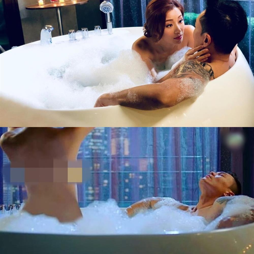 Cảnh tắm bồn 18+ gây tranh cãi trong phim TVB-2