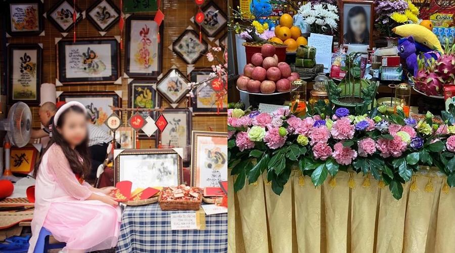 Bé V.A năm ngoái xúng xính áo dài đón Tết, nay chỉ còn di ảnh nghi ngút khói hương-1