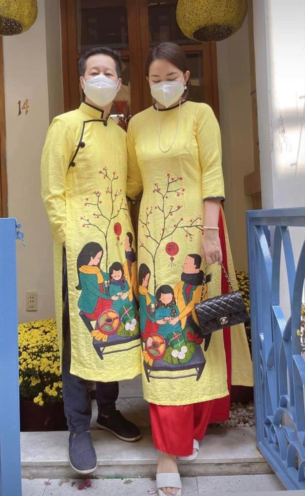 Phan Như Thảo diện áo dài, body sau mấy ngày Tết ra sao?-1