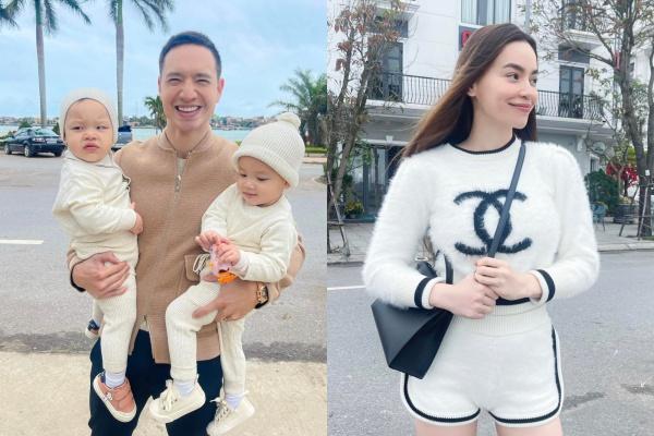 Hà Hồ, Lê Thúy đẹp sang chảnh bên những ông chồng cực phẩm-6