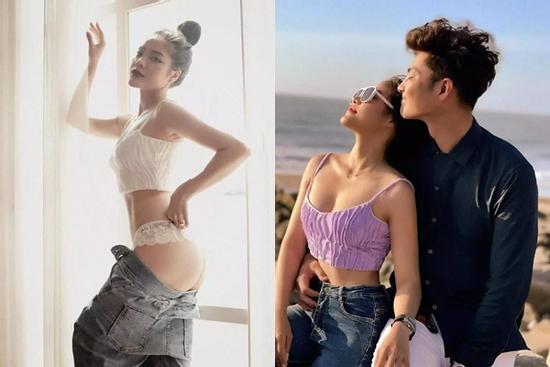 Màn 'tụt quần' nhức mắt của người yêu chồng cũ Lâm Khánh Chi