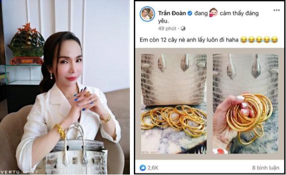 Thánh livestream trứ danh khoe có 12 cây vàng và còn được tặng thêm-1