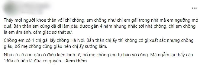 Chăm con miễn phí cho chị chồng, em dâu vẫn bị mắng kém cỏi-1