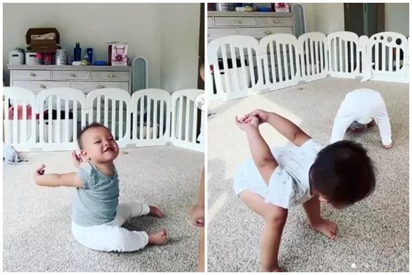 Sau sinh đôi, Hà Hồ vẫn lộ eo to tướng và đây là cách chữa cháy-13