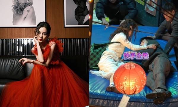 Angelababy bị mắng tới tấp vì đóng cảnh ngã xuống đệm cũng phải dùng thế thân-1