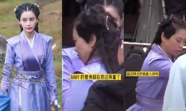 Angelababy bị mắng tới tấp vì đóng cảnh ngã xuống đệm cũng phải dùng thế thân-6