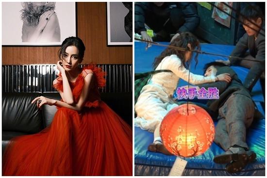 Angelababy bị mắng tới tấp vì đóng cảnh ngã xuống đệm cũng phải dùng thế thân