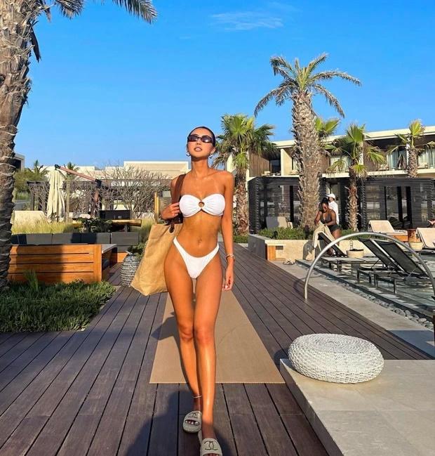 Mỹ nhân khoe bụng sau Tết: Diệu Nhi - Lệ Quyên - Tường Linh lộ múi-4