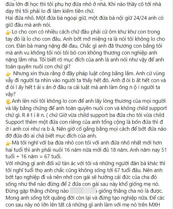 Thắm Bebe phơi bày chồng: Tồi hơn chữ tồi, ngừng tạo nghiệp-7