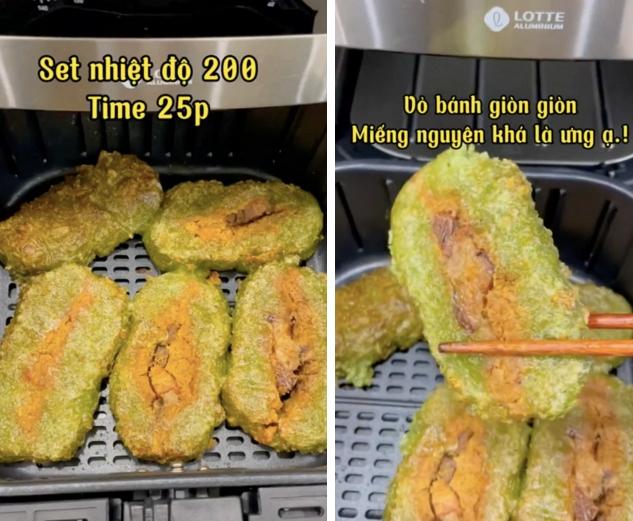 Thêm 1 cách giải cứu bánh chưng gây sốt: Khoái khẩu mà không dầu mỡ-3