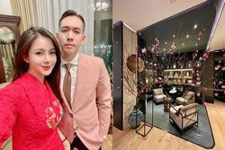 Tư gia tỏa mùi tiền hot girl Tú Linh và chồng doanh nhân