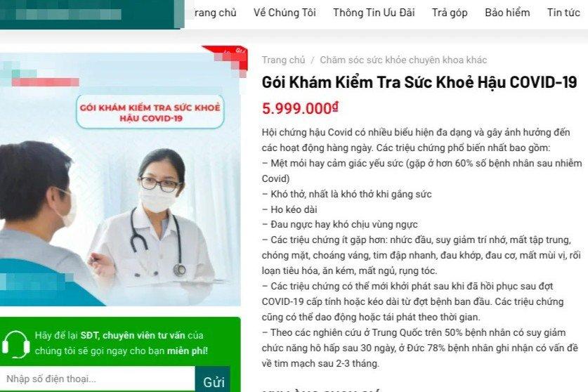 Loạn giá dịch vụ khám sức khỏe hậu Covid-19-2