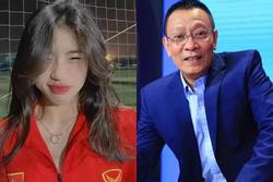 MC Lại Văn Sâm phán căng về hot girl bóng đá Thanh Nhã
