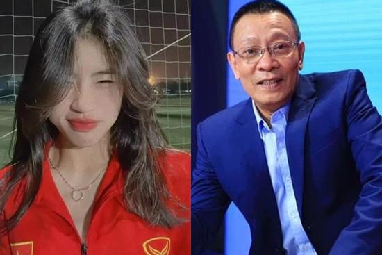 MC Lại Văn Sâm phán căng về hot girl bóng đá Thanh Nhã