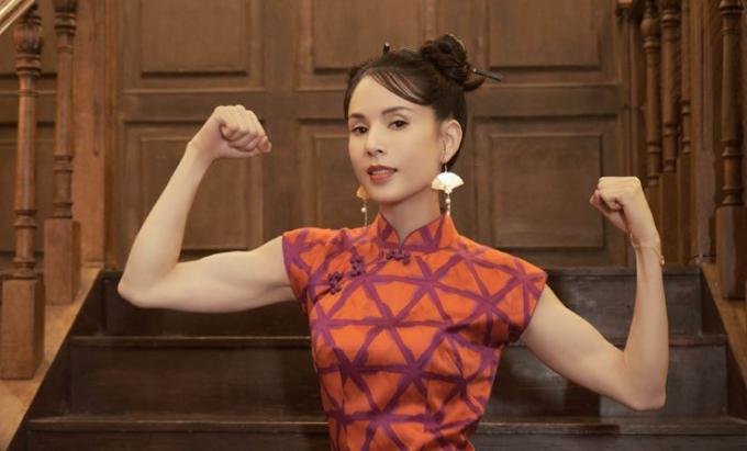 Tiểu Long Nữ Lý Nhược Đồng gây ngỡ ngàng với mặt mộc U60-10