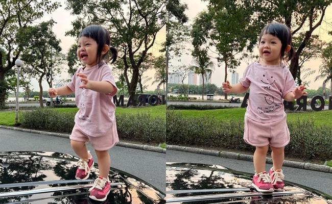 Dân mạng sợ hết hồn khi Trường Giang để con vắt vẻo trên ghế cao-3