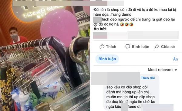 Xôn xao shop Trang Nemo dọa đánh khách ngày khai trương-1