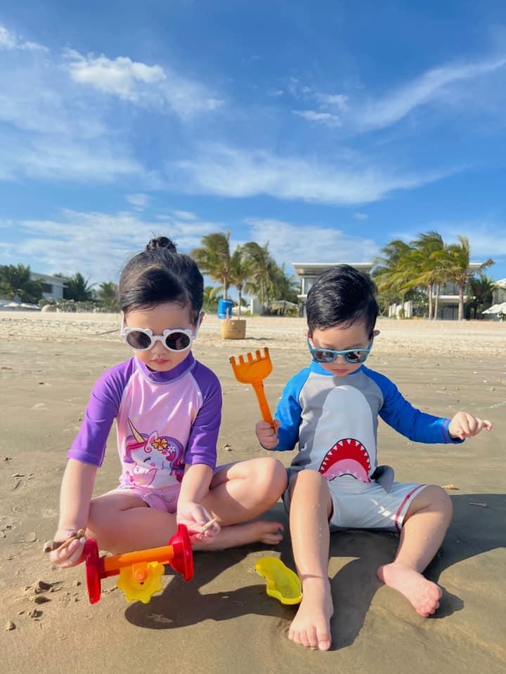 Tổ ấm Đặng Thu Thảo hiếm hoi xuất hiện, 2 nhóc tỳ ẵm spotlight-3